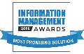 Information Management Awards 2018 - Most Promising Solution logo