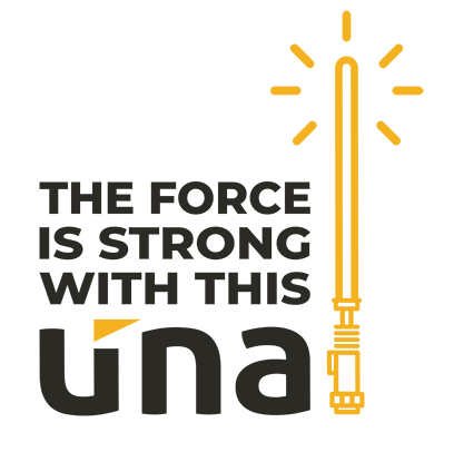 the force is strong with this una 