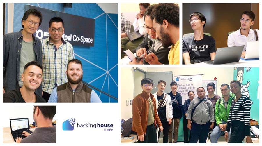 the 4 teams of hacking house taipei season 2