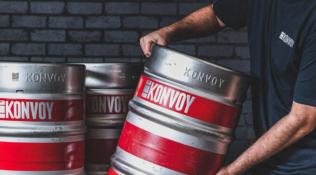 Konvoy beer keg tracking